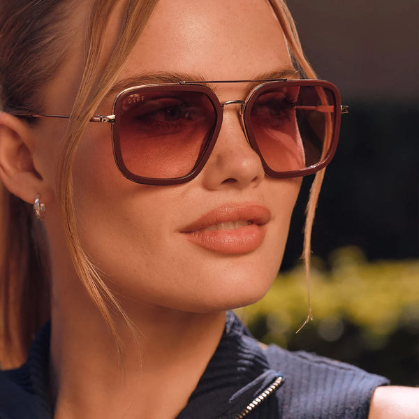 Diff Sunglasses - Jordan Rugby Red