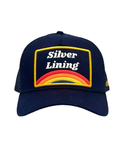 Silver Lining Trucker Hat - Navy