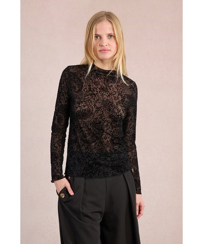 Evelyn Sheer Long Sleeve