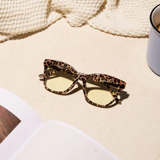 Diff Reader/Blue Light Glasses - Willa Leopard Tortoise