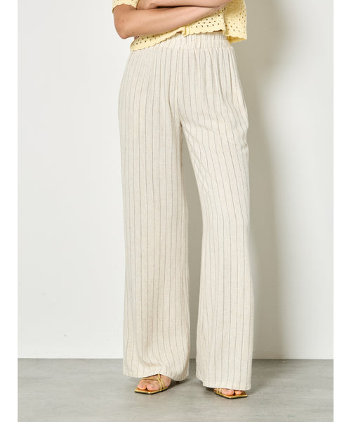 Jessa Pinstripe Wide Leg Pant