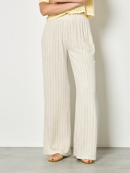 Jessa Pinstripe Wide Leg Pant