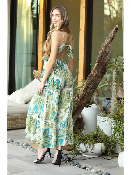 Ophelia Tie Back Jumpsuit