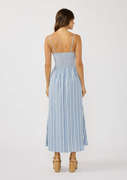 Delilah Striped Midi Dress