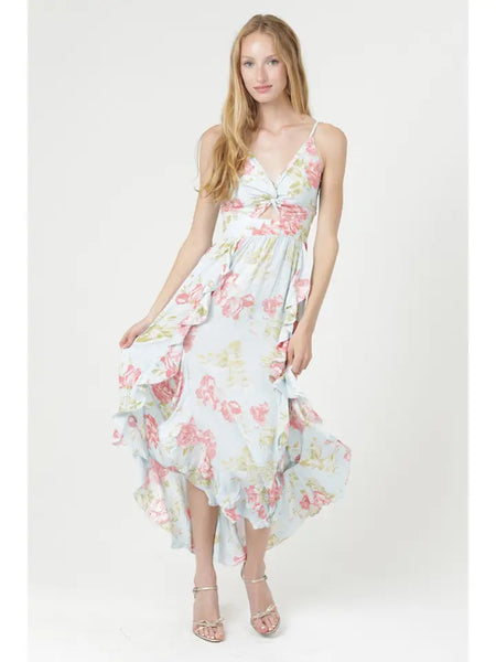 Zinnia Floral Maxi Dress