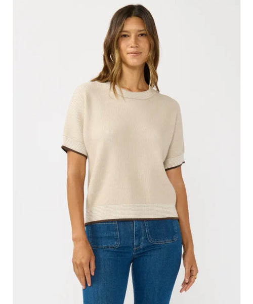 Ella Short Sleeve Crewneck Top