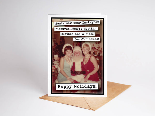 Greeting Card - Funny Christmas