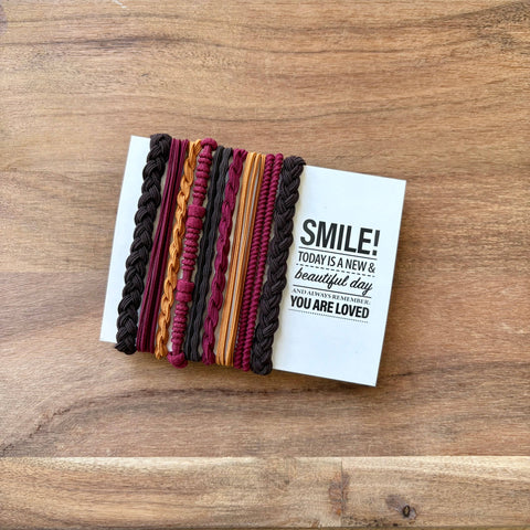 Boho Hair Ties - Autumn