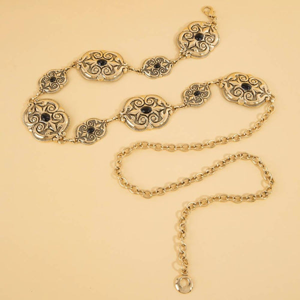 Talulah Concho Chain Belt
