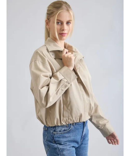 About Town Pleat Hem Jacket