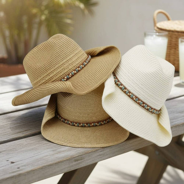 Rory Straw Cowboy Hat - Tan