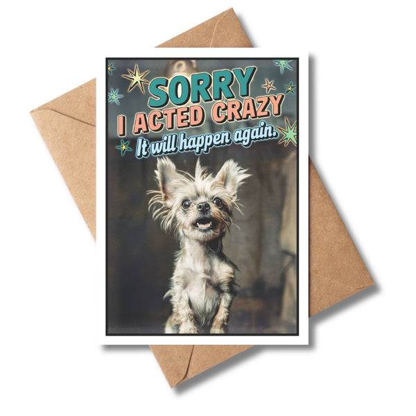 Greeting Card - Apology