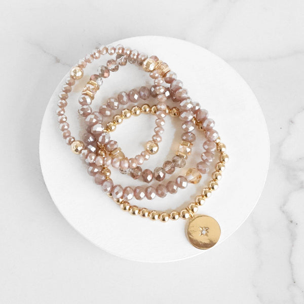 Venice Beaded Bracelet Stack