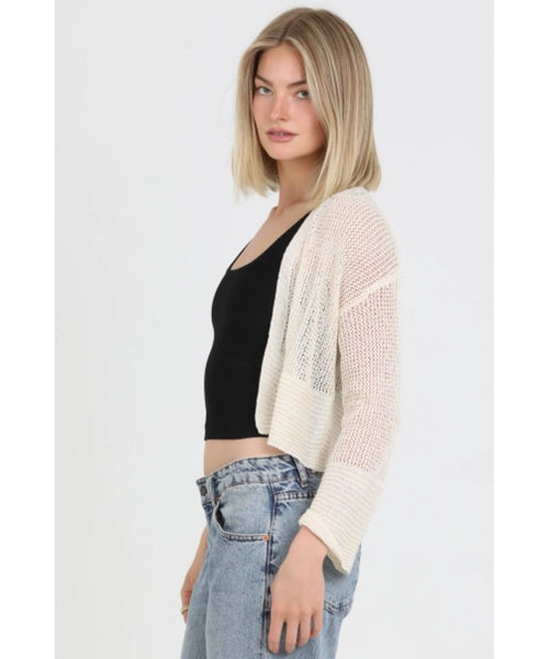 Finn Open Knit Cardigan