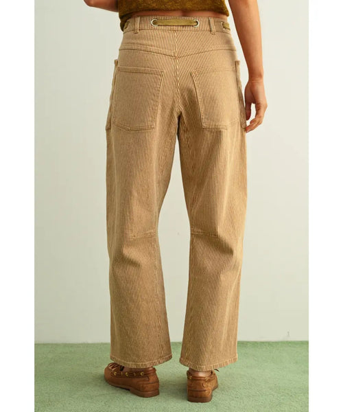 Arlo Striped Barrel Jeans