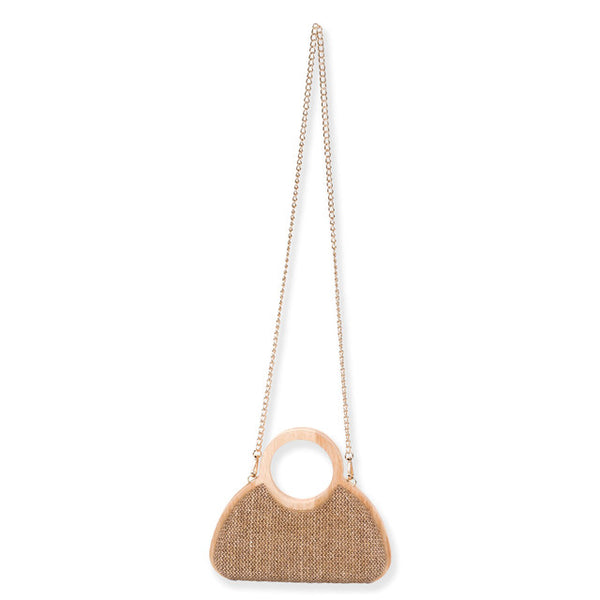 Havana Clutch/Crossbody Bag - Brown
