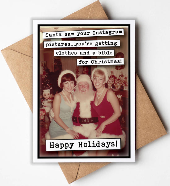 Greeting Card - Funny Christmas