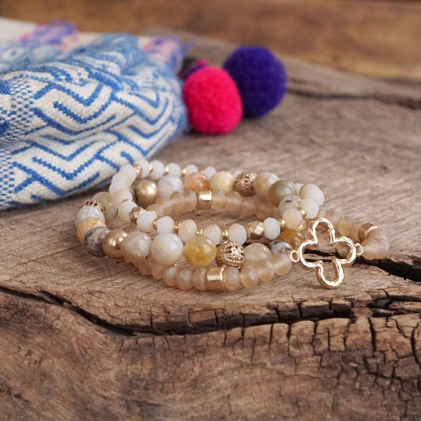 Myrtle Beaded Bracelet Stack