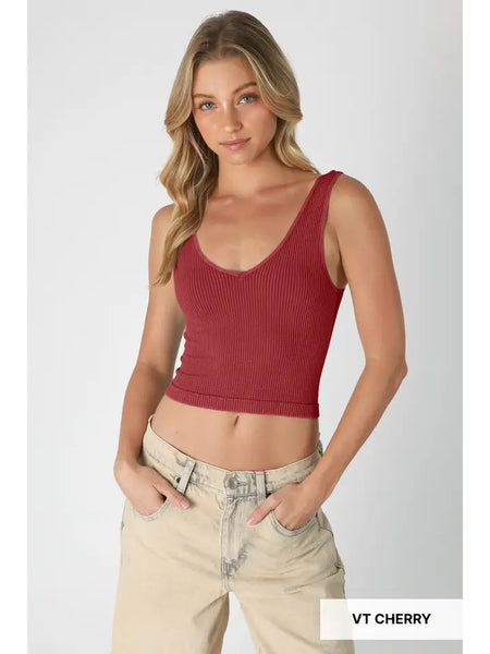 Vintage Crop Top - 8 Colors