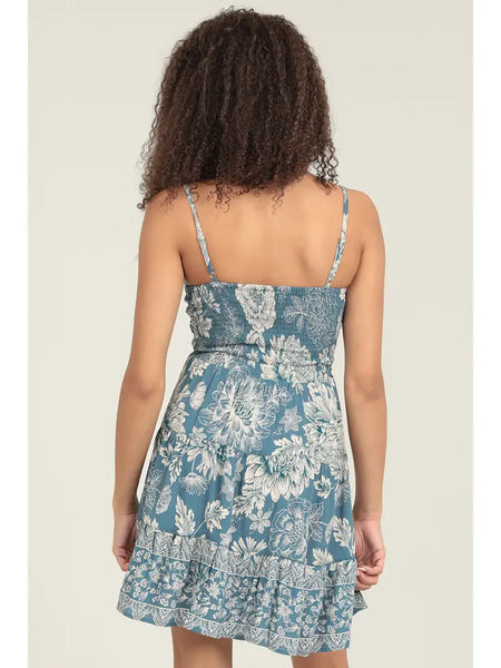 Bellisa Keyhole Front Mini Dress