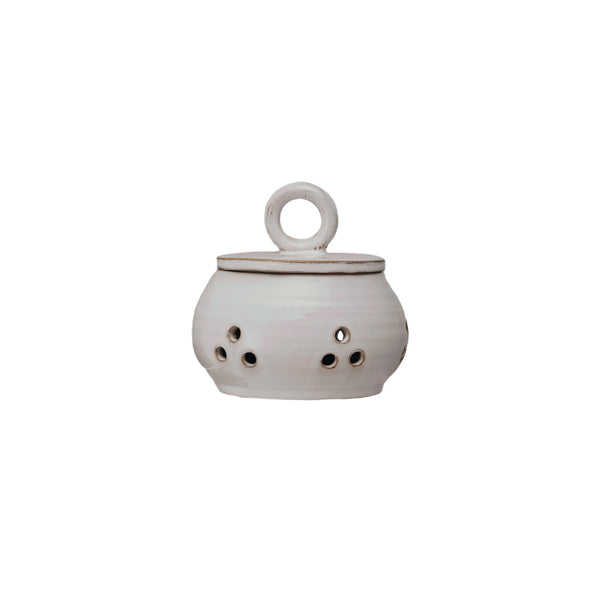Stoneware Garlic Keeper