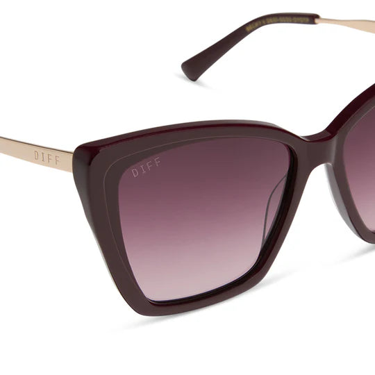 Diff Sunglasses - Becky II Dark Cherry