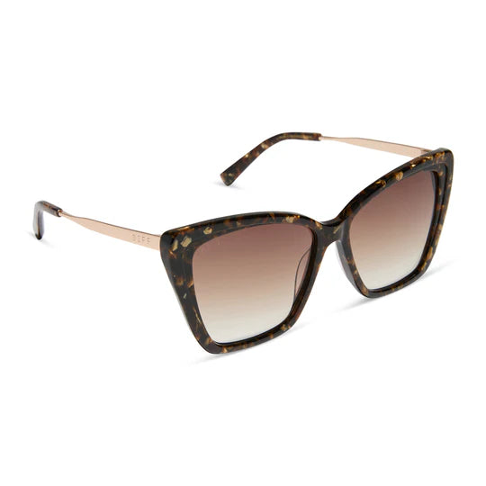 Diff Sunglasses - Becky II Glitter Tortoise