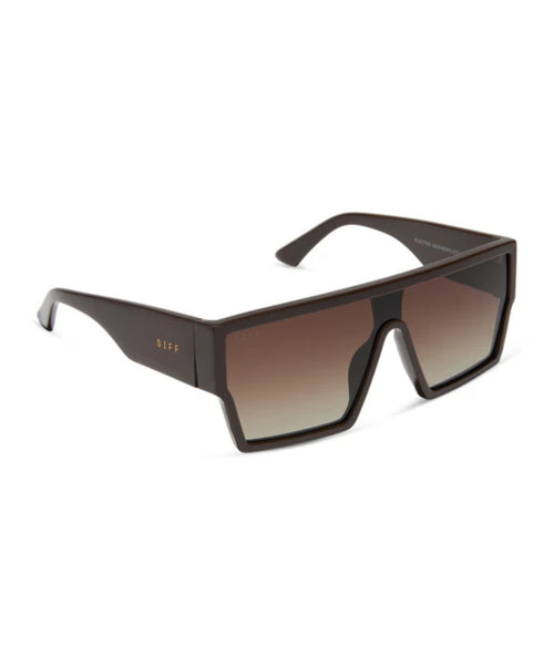 Diff Sunglasses - Electra Truffle Gradient