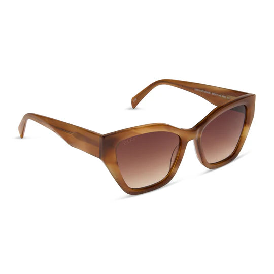 Diff Sunglasses - Evie Tawny Tortoise