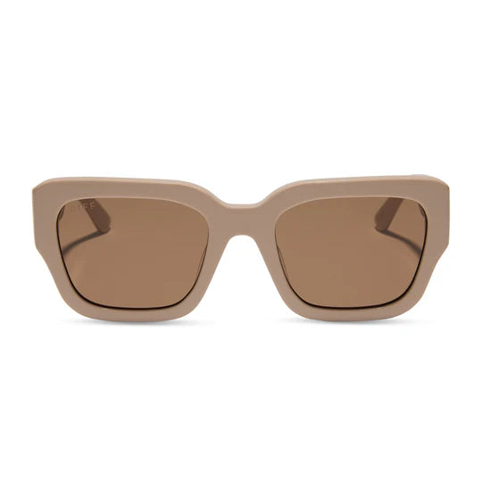 Diff Sunglasses - Loren Almond & Brown