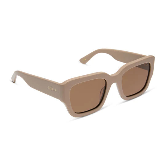Diff Sunglasses - Loren Almond & Brown