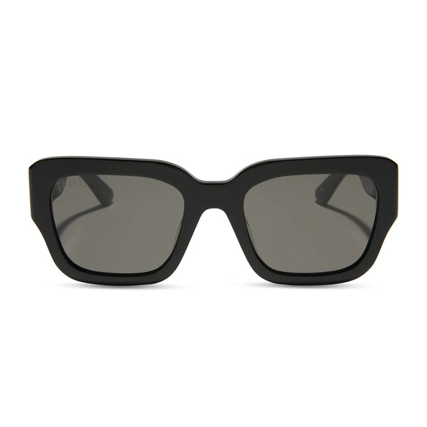Diff Sunglasses - Loren Black & Grey