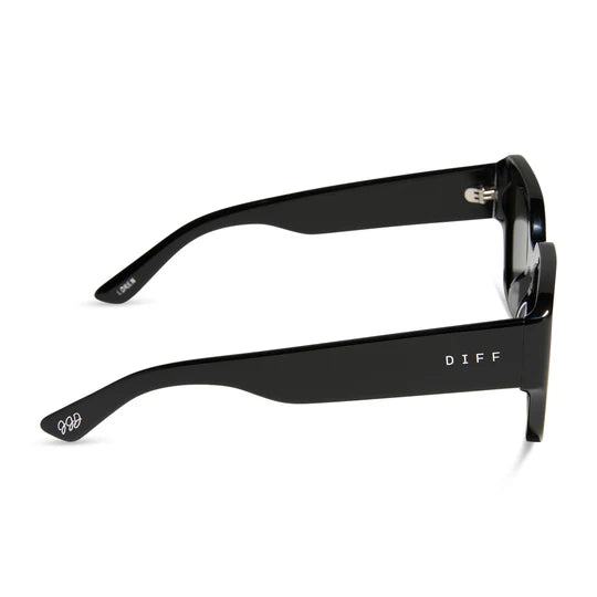 Diff Sunglasses - Loren Black & Grey