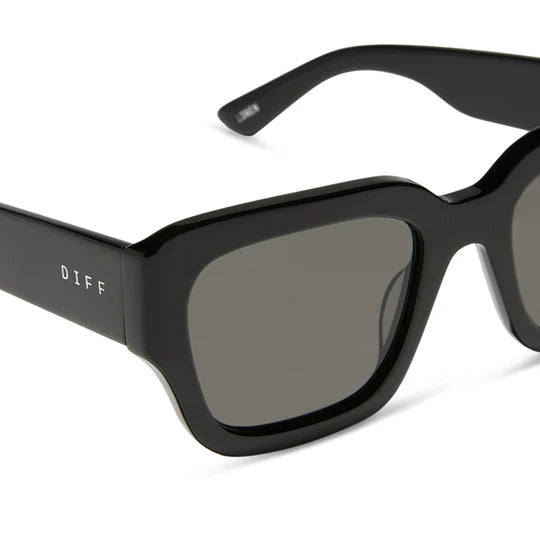 Diff Sunglasses - Loren Black & Grey