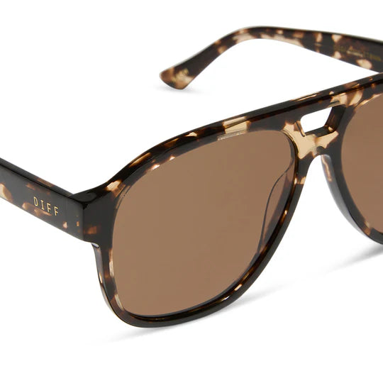 Diff Sunglasses - Nash Espresso Tortoise