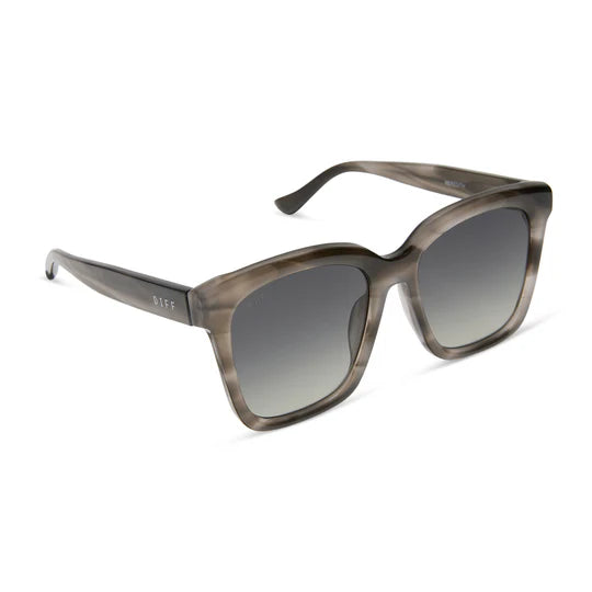 Diff Sunglasses - Meredith Smoke Marble