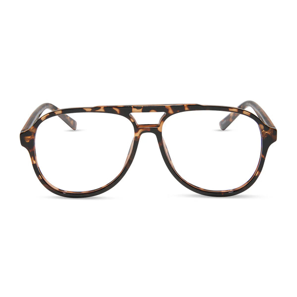 Diff Reader/Blue Light Glasses - Tatum Espresso Tortoise
