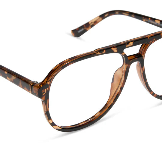 Diff Reader/Blue Light Glasses - Tatum Espresso Tortoise