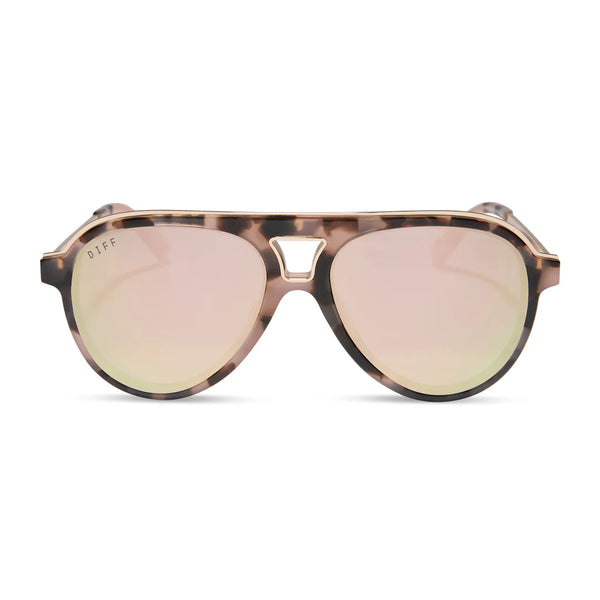 Diff Sunglasses - Tosca III Himalyan Tortoise Taupe