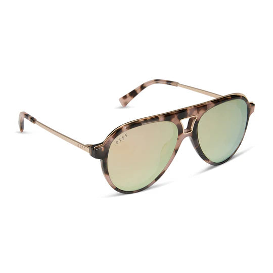 Diff Sunglasses - Tosca III Himalyan Tortoise Taupe