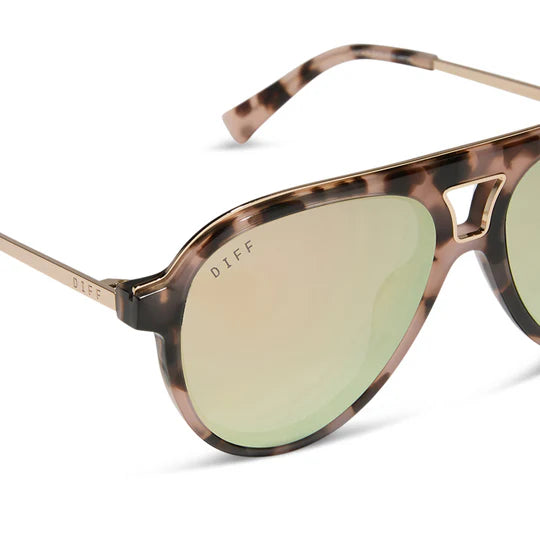 Diff Sunglasses - Tosca III Himalyan Tortoise Taupe