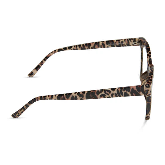 Diff Reader/Blue Light Glasses - Willa Leopard Tortoise