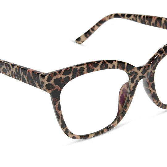 Diff Reader/Blue Light Glasses - Willa Leopard Tortoise