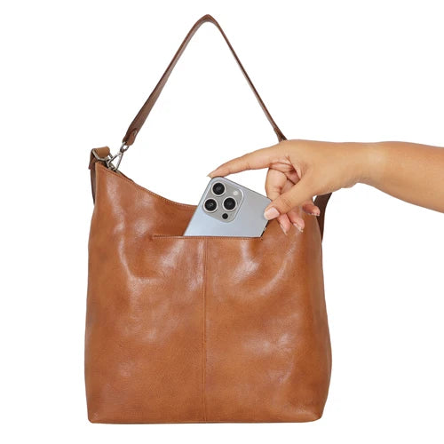 Brooklyn Diamond Leather Bag