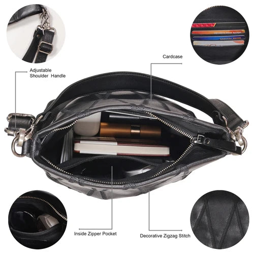 Ivan Diamond Leather Crossbody Bag