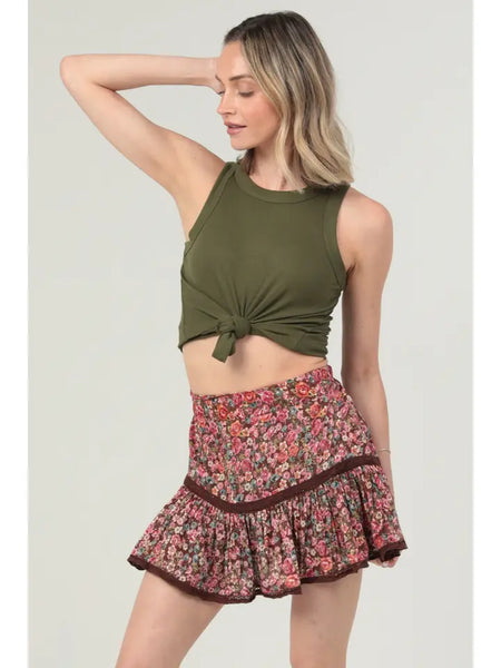 Reichart Floral Skort