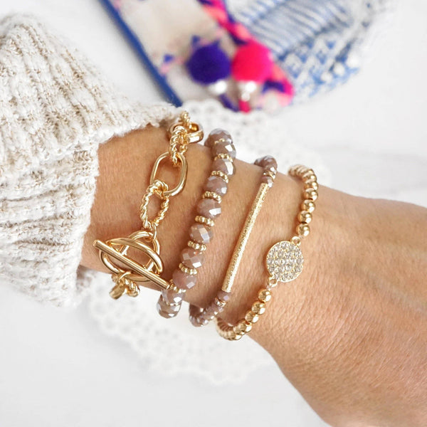 Florence Beaded Bracelet Stack