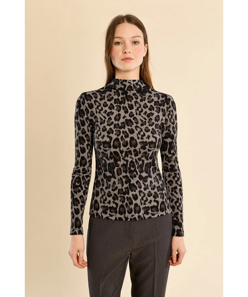 Adley Leopard Top