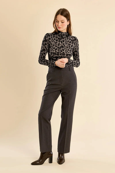 Adley Leopard Top