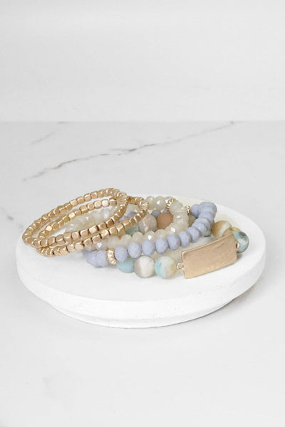 Krakow Boho Beaded Bracelet Stack